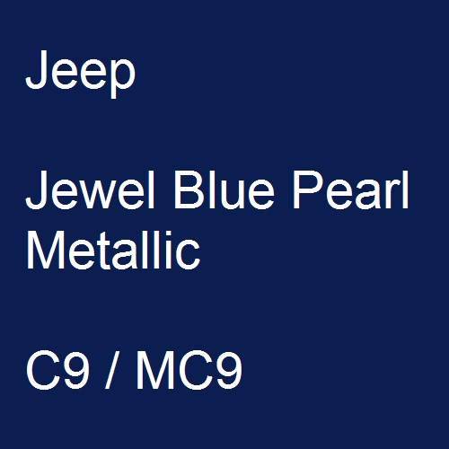 Jeep, Jewel Blue Pearl Metallic, C9 / MC9.